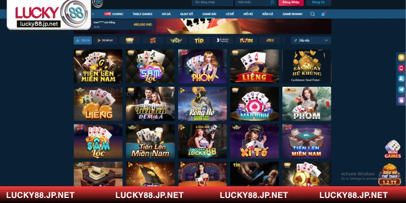 Phỏm online – Trải nghiệm tiện lợi thời đại số tại Lucky88