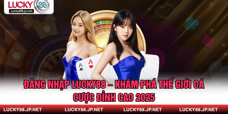 Đăng Nhập LUCKY88 – Khám Phá Thế Giới Cá Cược Đỉnh Cao 2025