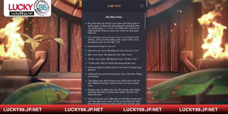 Hướng dẫn cách chơi nổ hũ Kho báu Aztec đầy đủ và dễ hiểu nhất